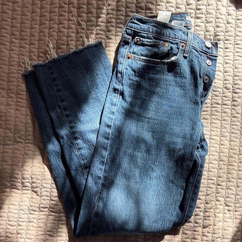 Levi Wedgie Straight Denim Jeans